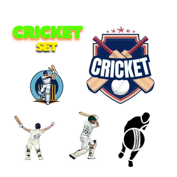 Cricket Sticker Set | Sticker | cricket