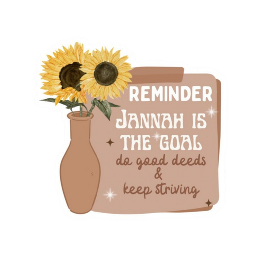 Reminder | Islamic Sticker | Customized Sticker BD