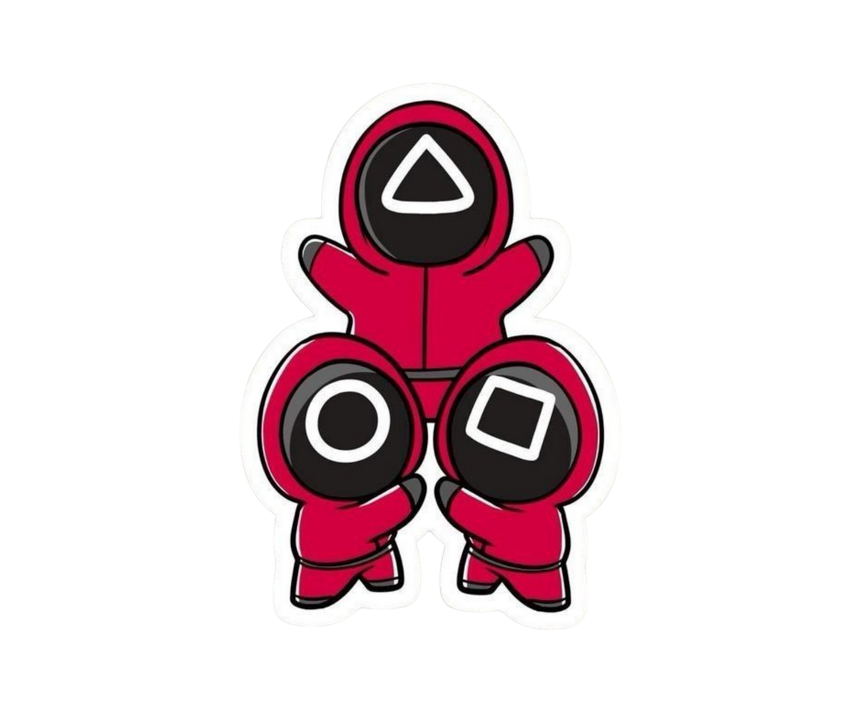 Squid Game Sticker Set | Customized Sticker BD