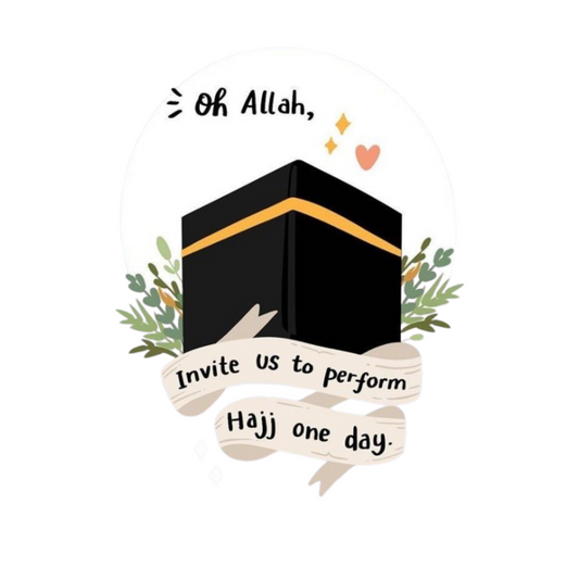 Hajj One Day | Islamic Sticker | Customized Sticker BD