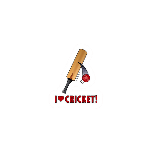 Cricket Sticker 10 | Cricket | Customized Sticker