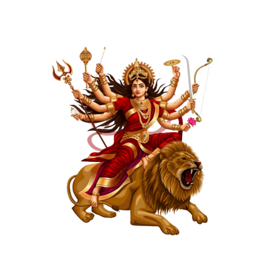 Durga Sticker 3 | Om, Gods, Mantras & Spritual Symbol | Customized Sticker BD