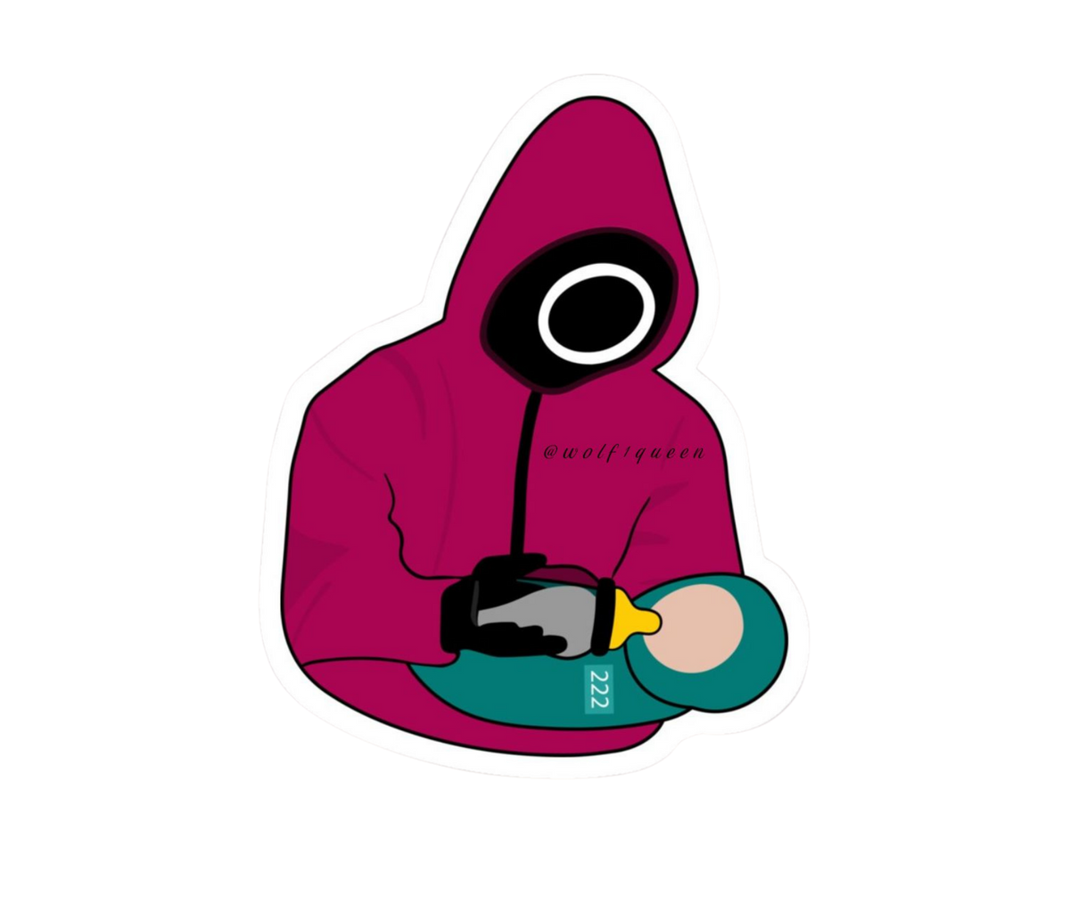 Squid Game Sticker 16 | Customized Sticker BD