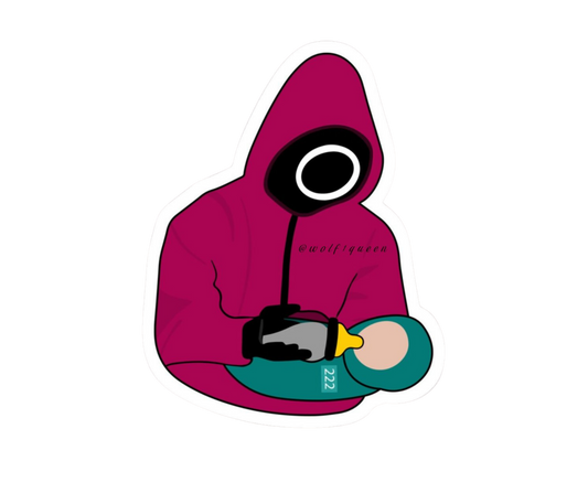 Squid Game Sticker 16 | Customized Sticker BD