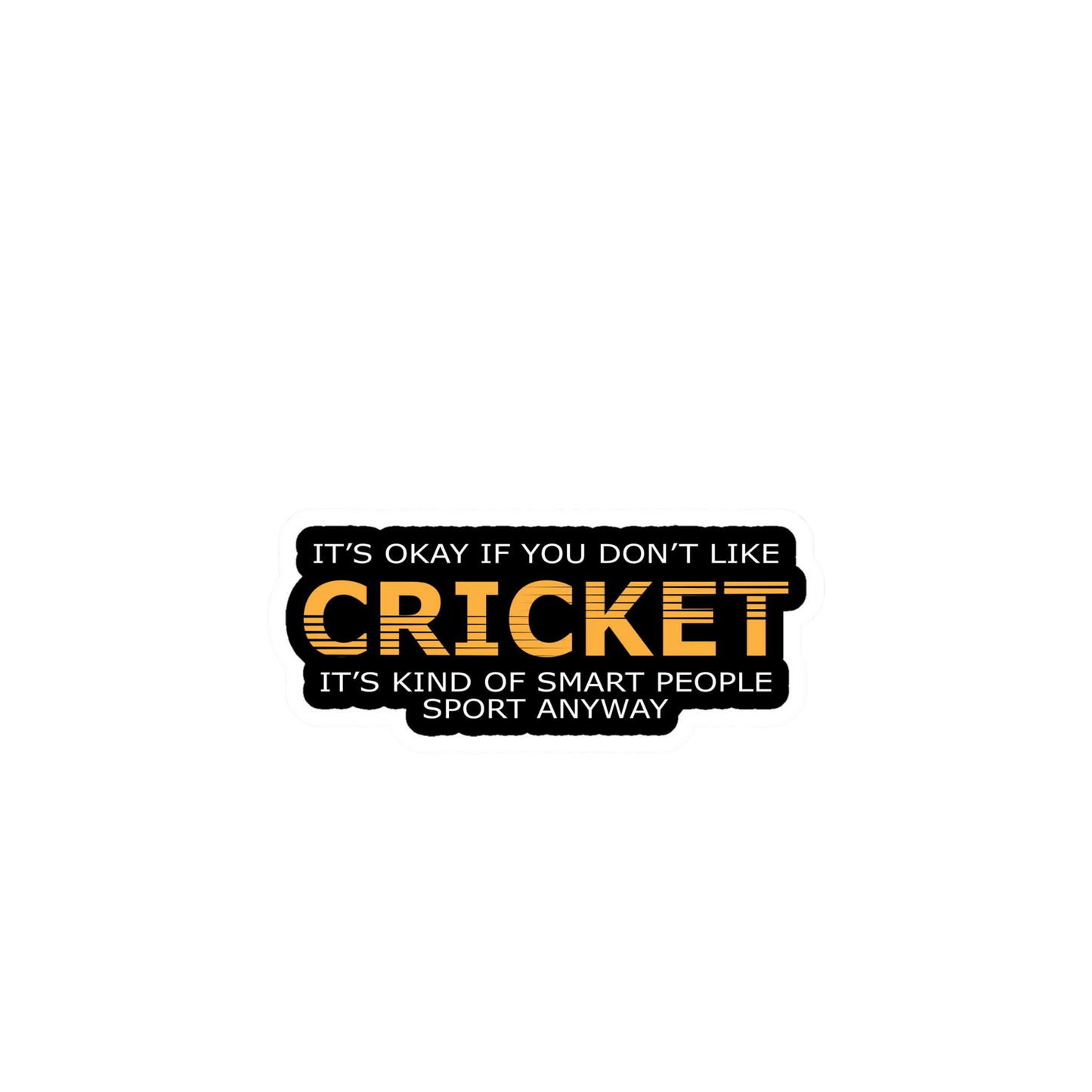 Cricket Sticker 19 | Cricket | Customized Sticker