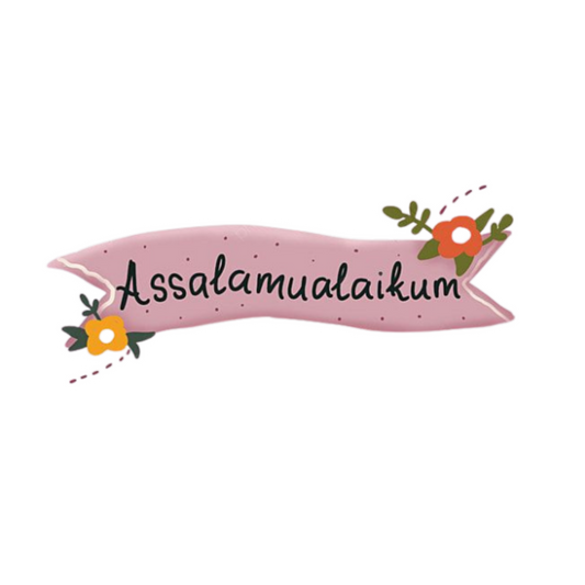 Assalamualaikim | Islamic Sticker | Customized Sticker BD
