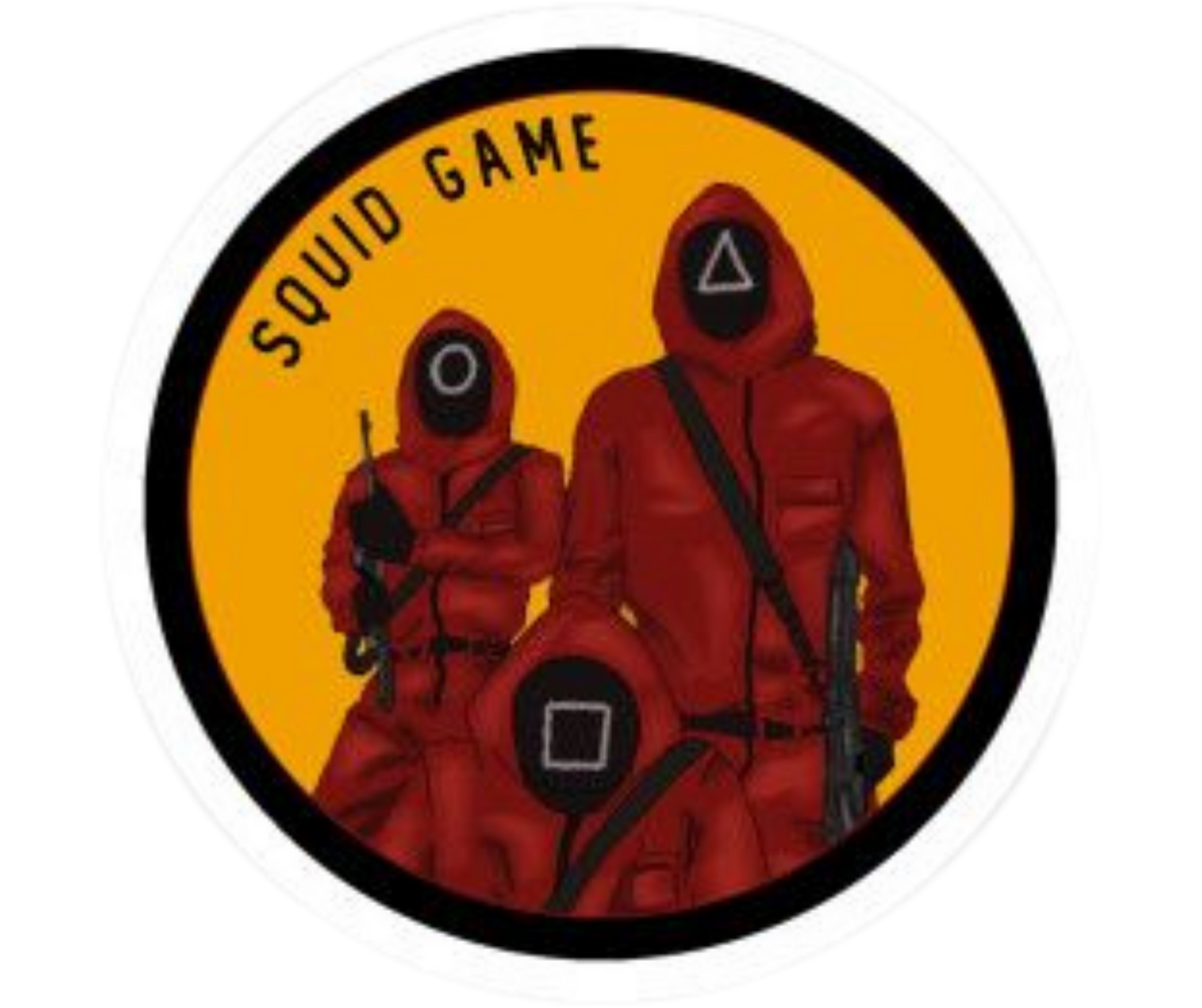 Squid Game Sticker 21 | Customized Sticker BD