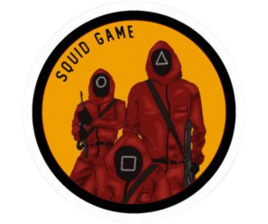 Squid Game Sticker 21 | Customized Sticker BD