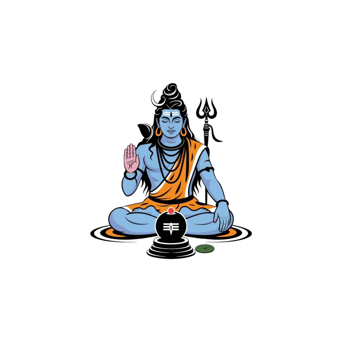 Shiva Sticker | Om, Gods, Mantras & Spritual Symbol | Customized Sticker BD