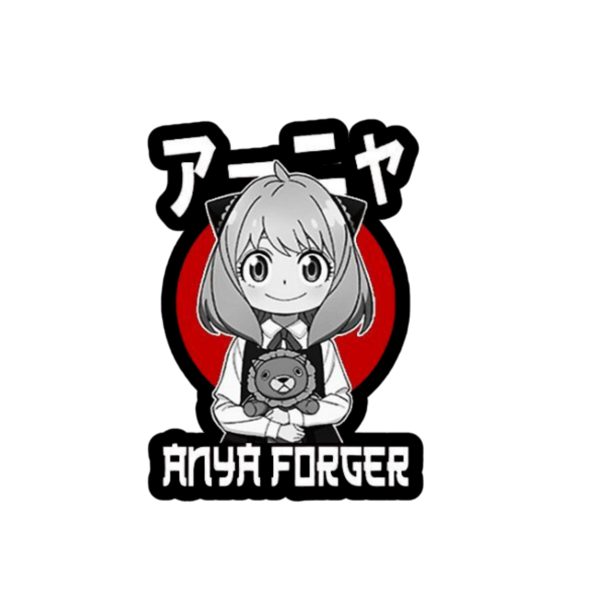 Anya Forger Anime Sticker 19 | Customized Sticker BD