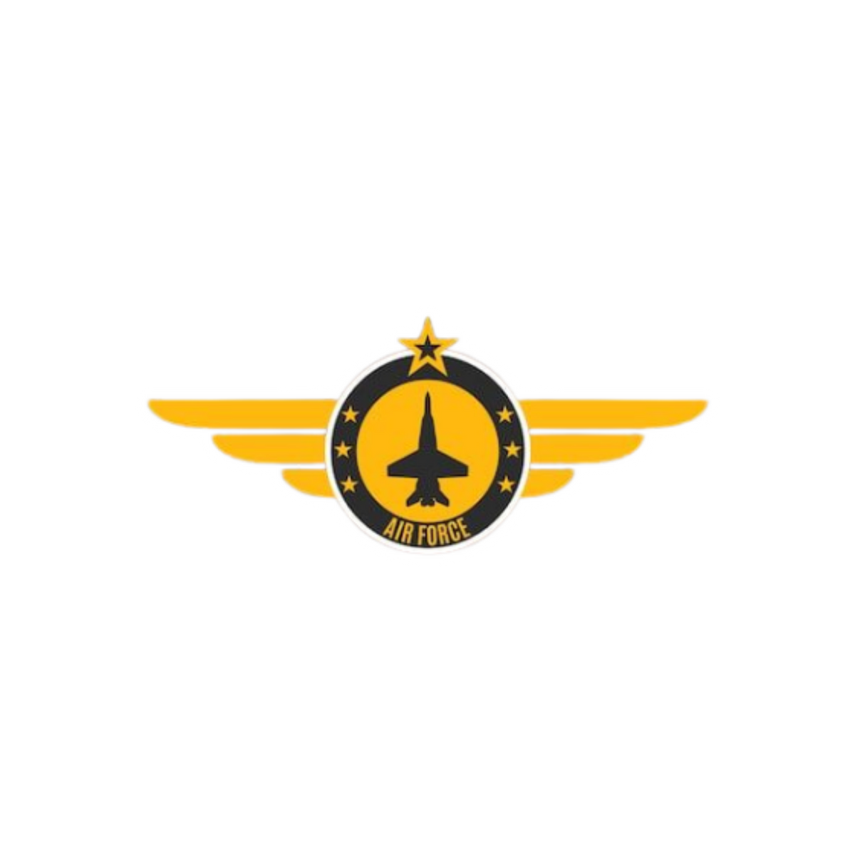 Air Force Sticker | Emblem Design | Customized Sticker BD
