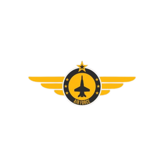 Air Force Sticker | Emblem Design | Customized Sticker BD