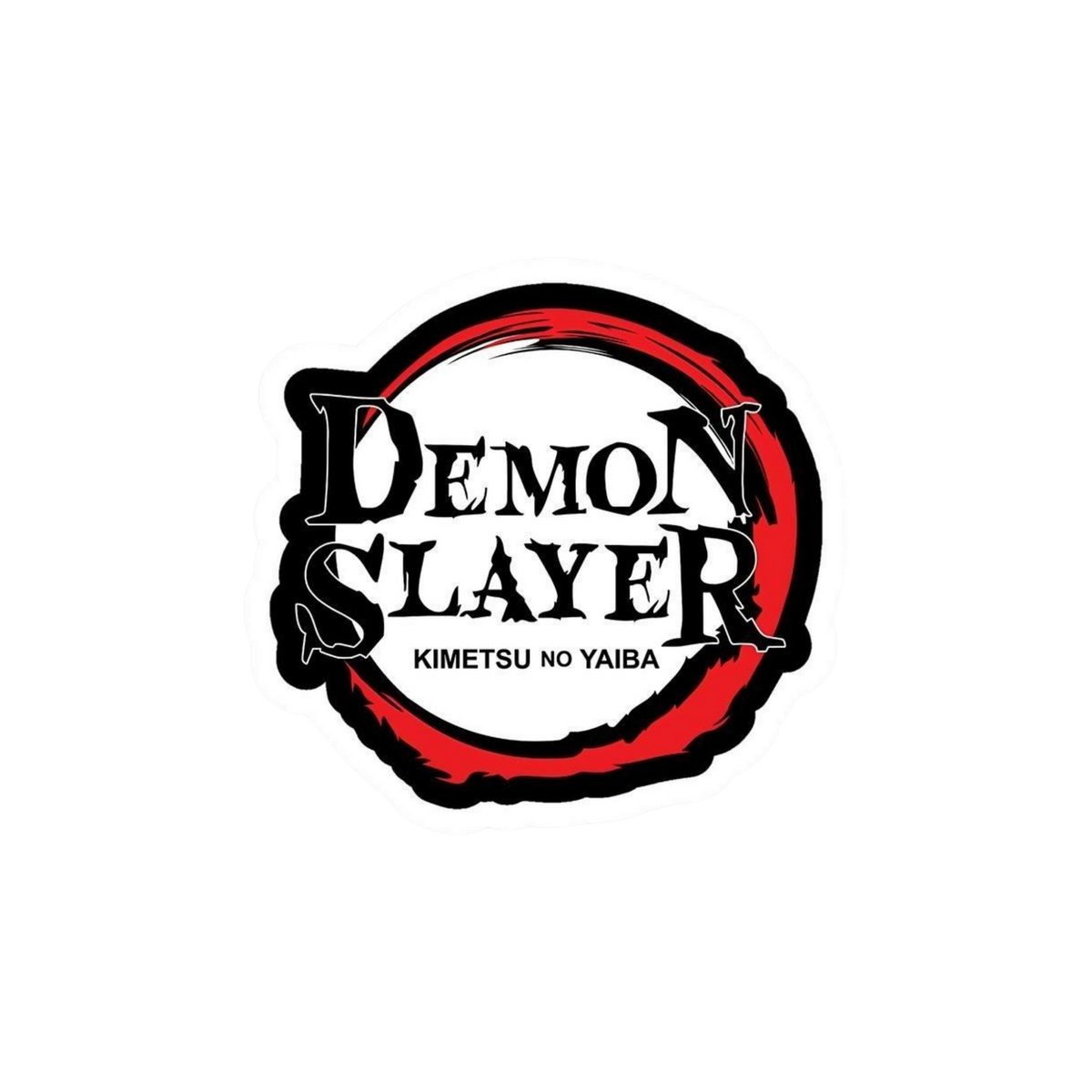 Demon Slayer Logo Sticker | Kimetsu no Yaiba Sticker BD