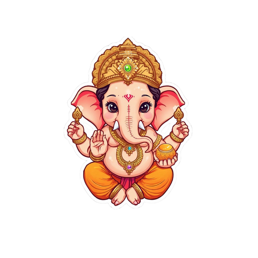 Ganesh Stickers | Om, Gods, Mantras & Spritual Symbol | Customized Sticker BD