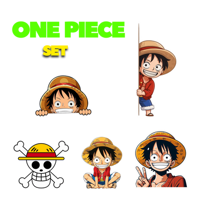 One Plece Sticker Set | Customized Sticker BD
