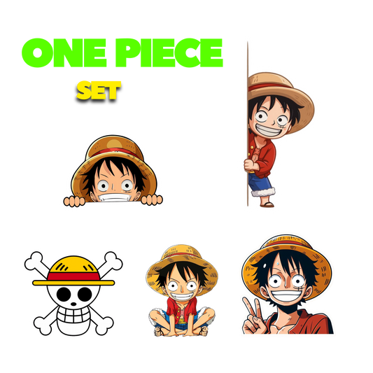 One Plece Sticker Set | Customized Sticker BD