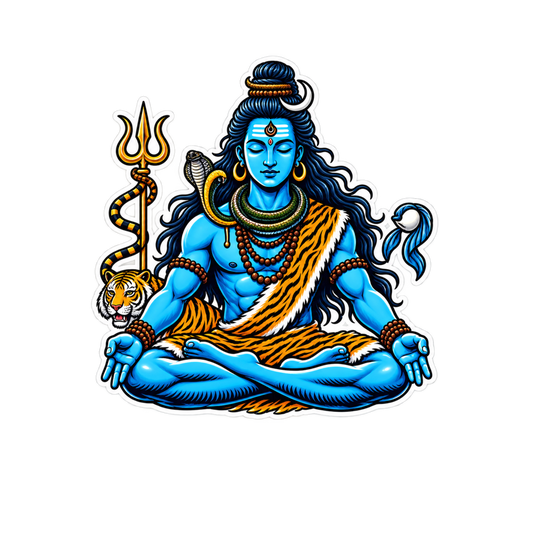 Shiva Sticker 2 | Om, Gods, Mantras & Spritual Symbol | Customized Sticker BD
