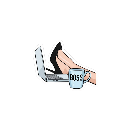 Boss Lady Sunglasses Sticker | Attitude Sticker | Customized Sticker BD (Copy)