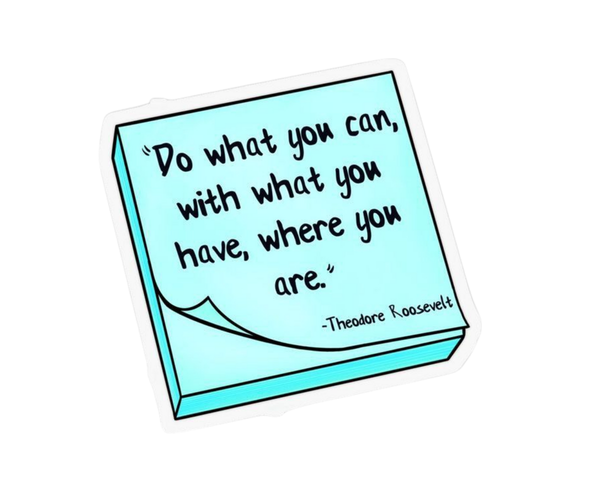 Stick To Plan Sticker 8 | Motivation | Customized Sticker BD