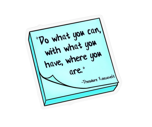 Stick To Plan Sticker 8 | Motivation | Customized Sticker BD