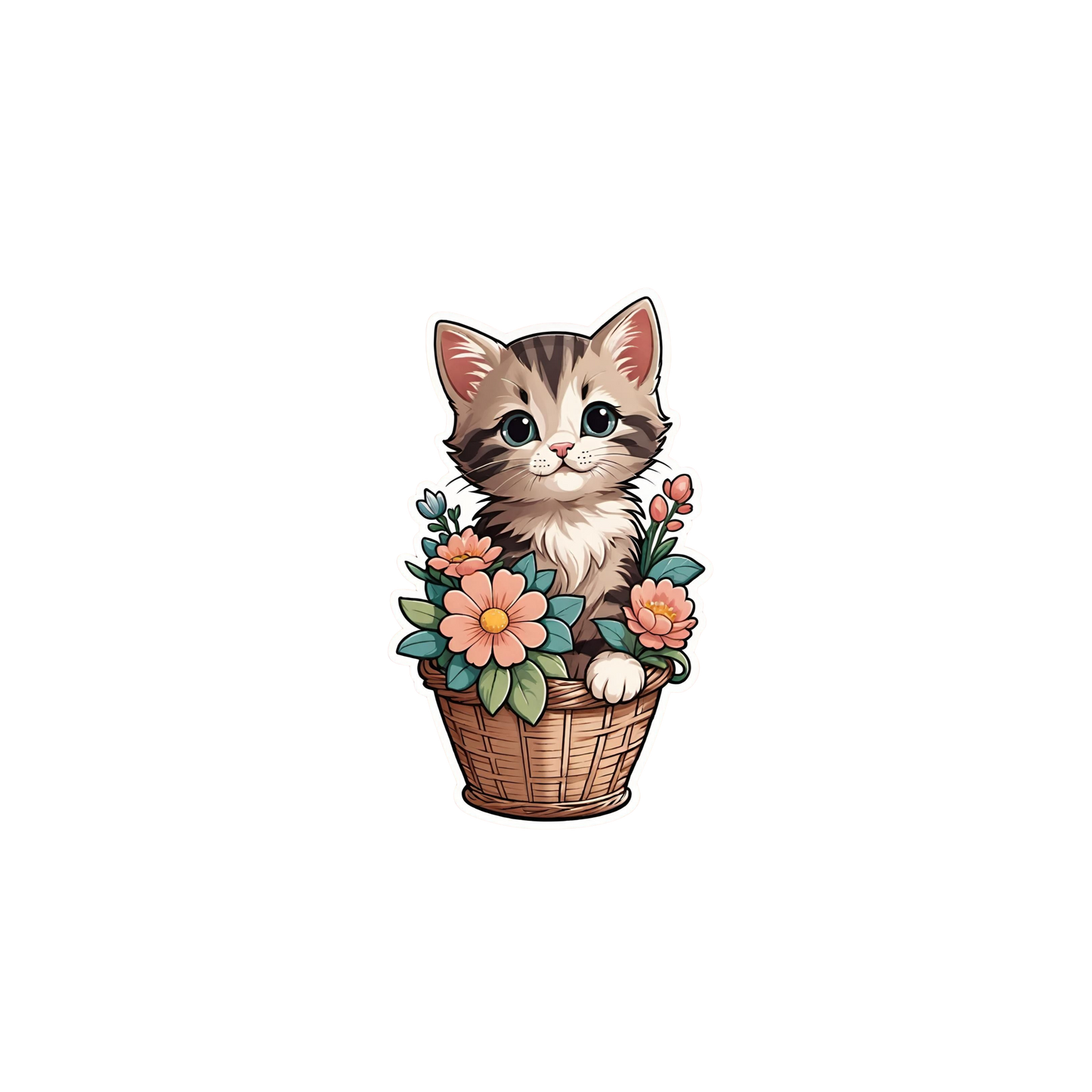 Cat Sticker 12 | Cat | Customized Sticker