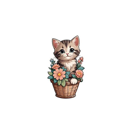 Cat Sticker 12 | Cat | Customized Sticker