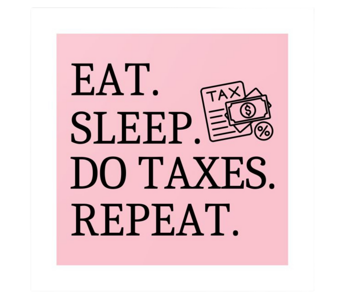 Tax Sticker Set | Customized Sticker BD