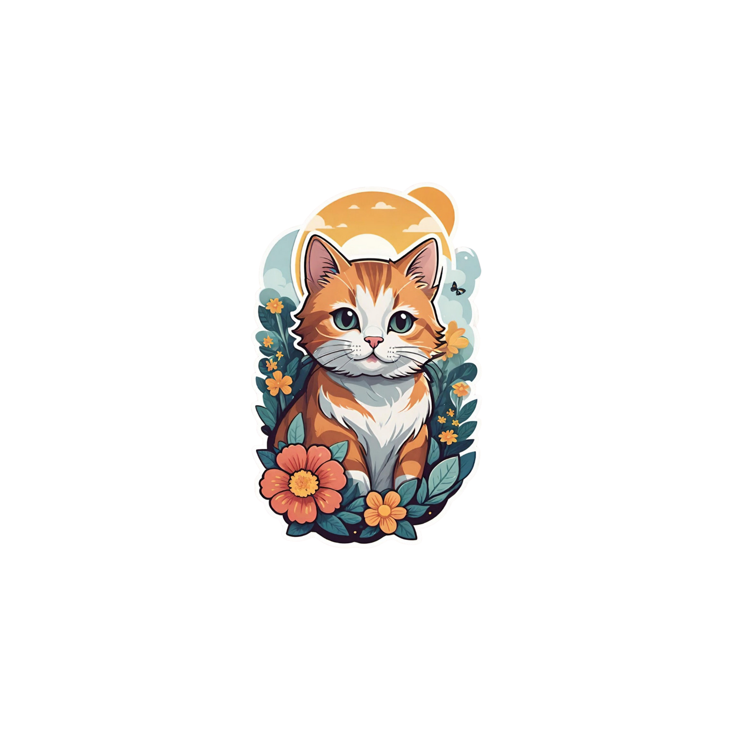 Cat Sticker 14 | Cat | Customized Sticker