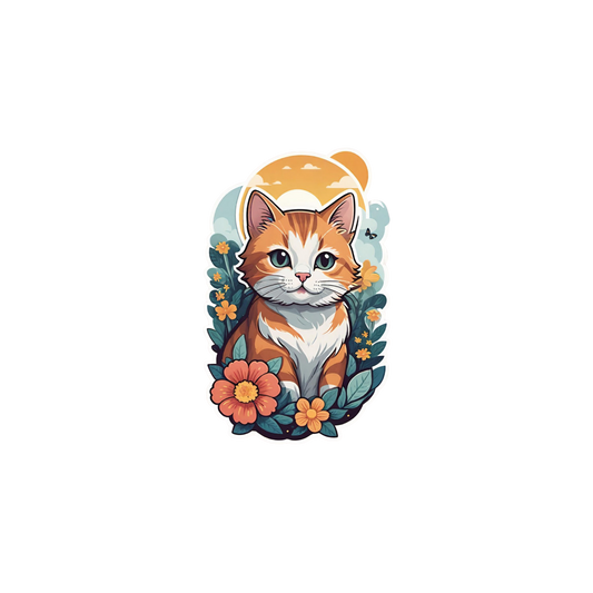 Cat Sticker 14 | Cat | Customized Sticker