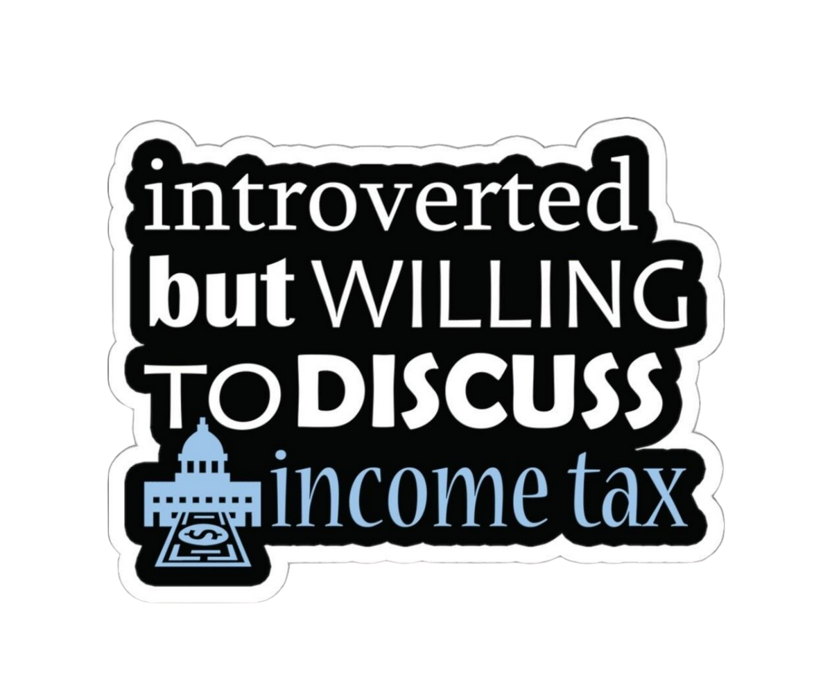 Tax Sticker Set | Customized Sticker BD