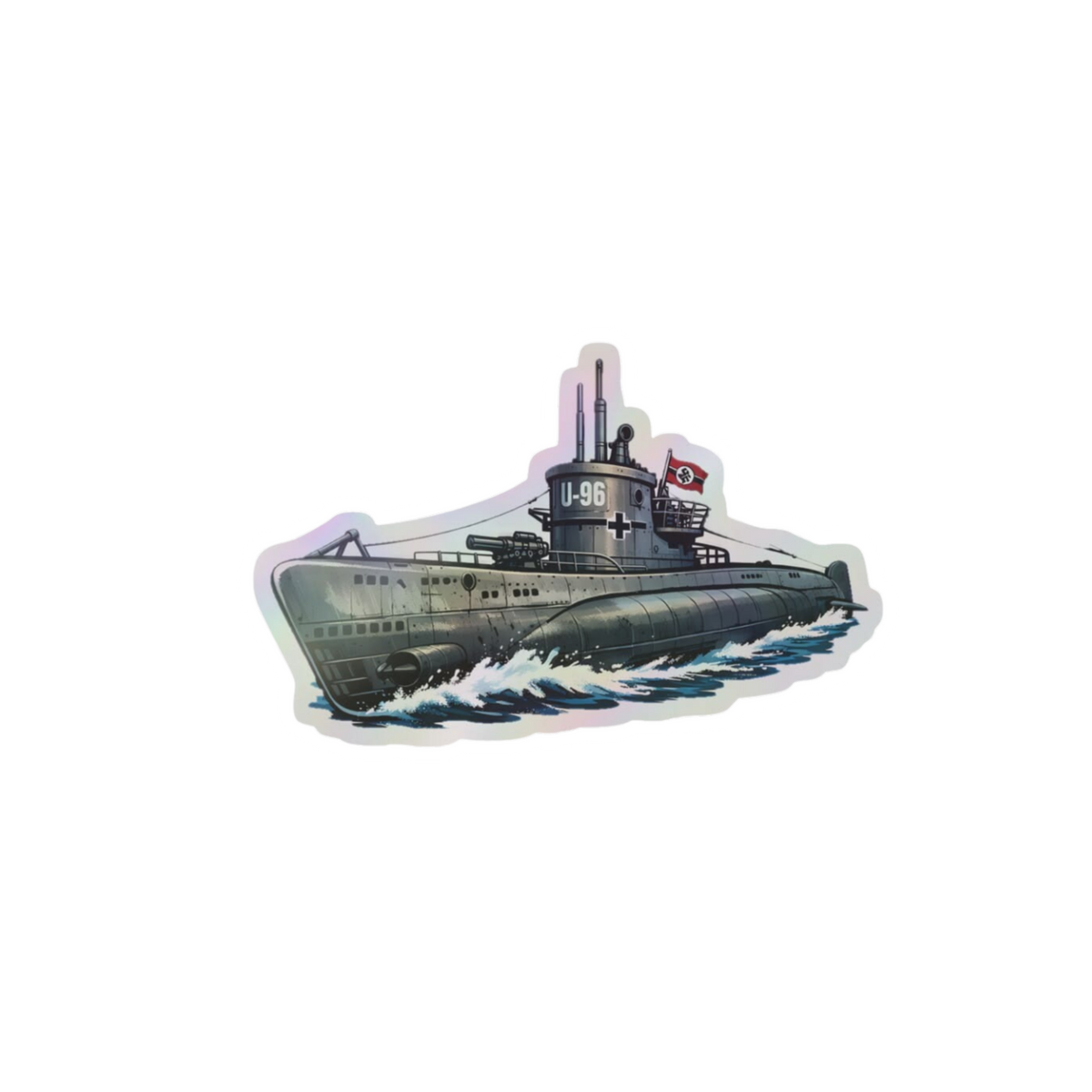 U-96 Sticker | Submarine Design | Customized Sticker BD