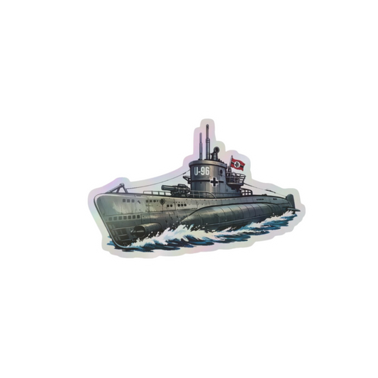 U-96 Sticker | Submarine Design | Customized Sticker BD