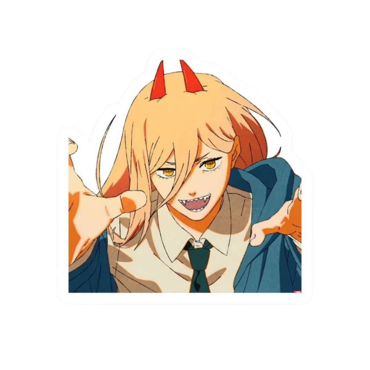 Power Fierce Sticker | Chainsaw Man Anime Sticker | Customized Sticker BD