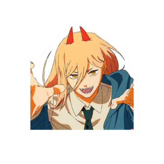 Power Fierce Sticker | Chainsaw Man Anime Sticker | Customized Sticker BD