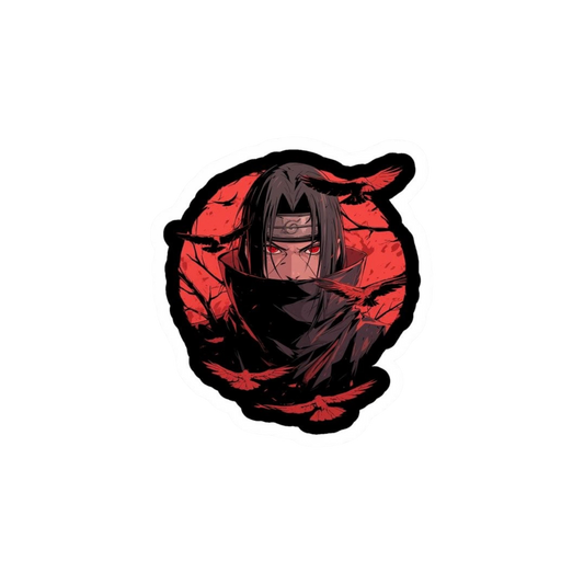 Itachi Uchiha Crow Sticker | Naruto | Anime Sticker