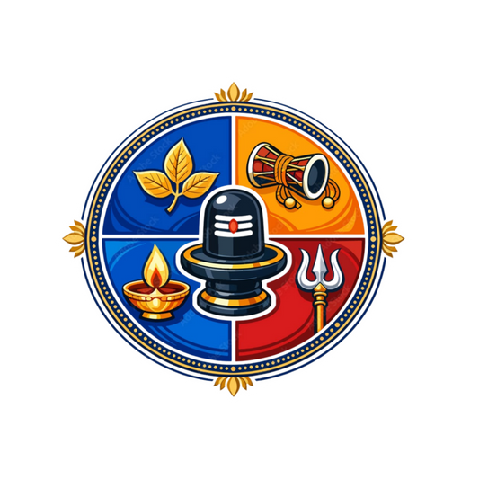 Shivalinga Mandala Sticker | Om, Gods, Mantras & Spritual Symbol | Customized Sticker BD