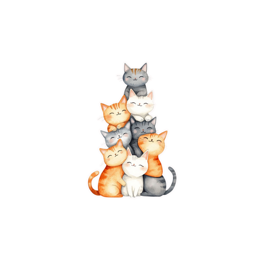 Cat Sticker 15 | Cat | Customized Sticker