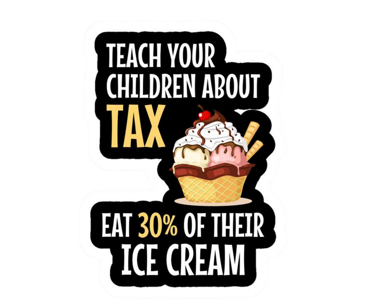 Tax Sticker 5 | Customized Sticker BD