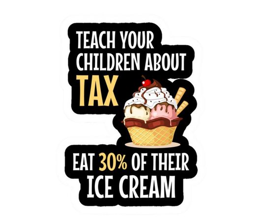Tax Sticker 5 | Customized Sticker BD