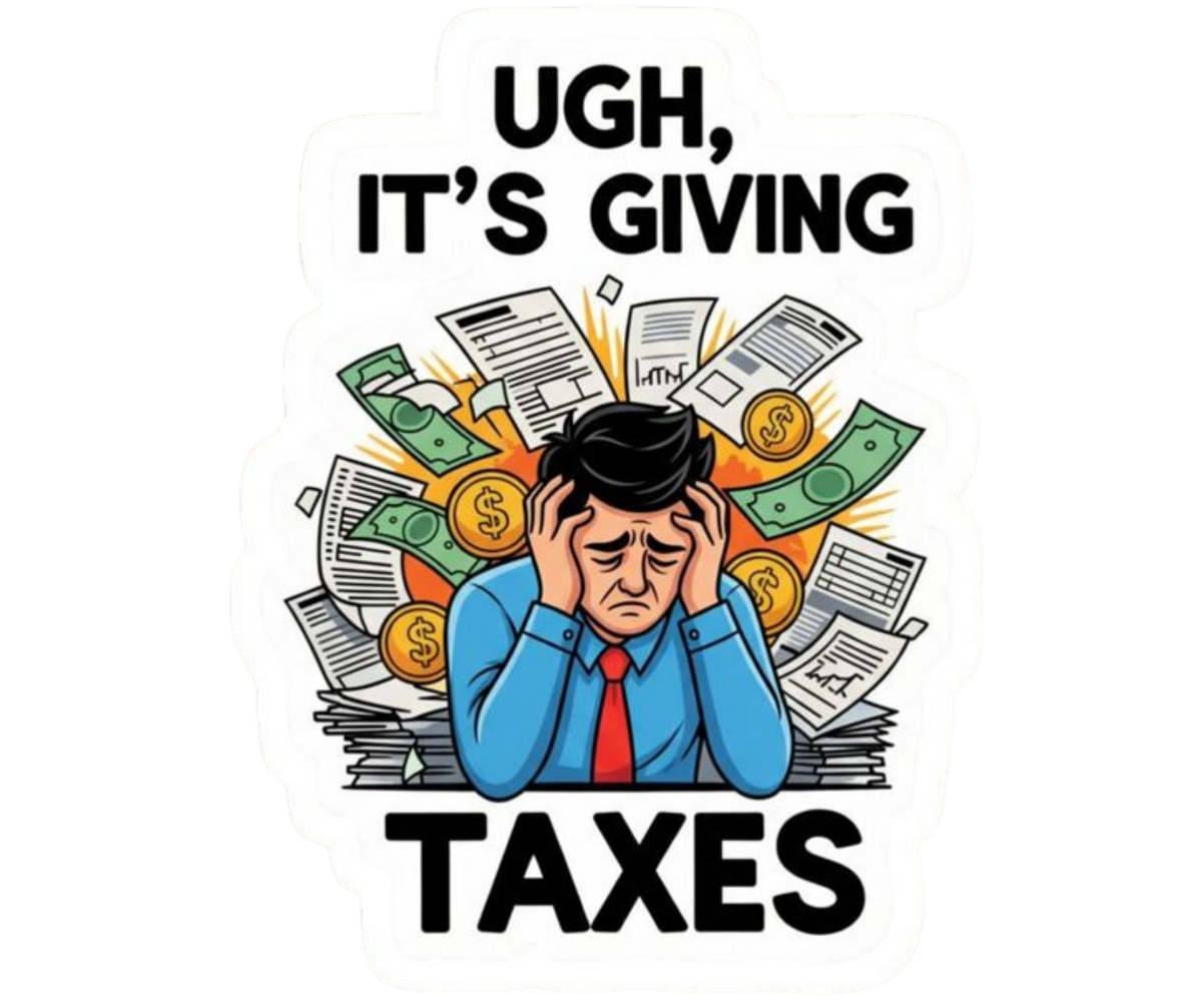 Tax Sticker 7 | Customized Sticker BD