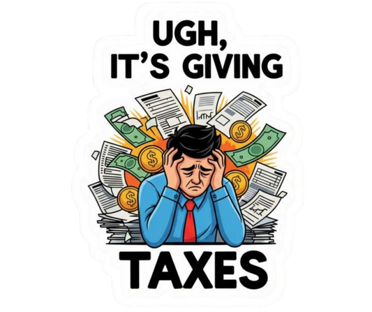 Tax Sticker 7 | Customized Sticker BD