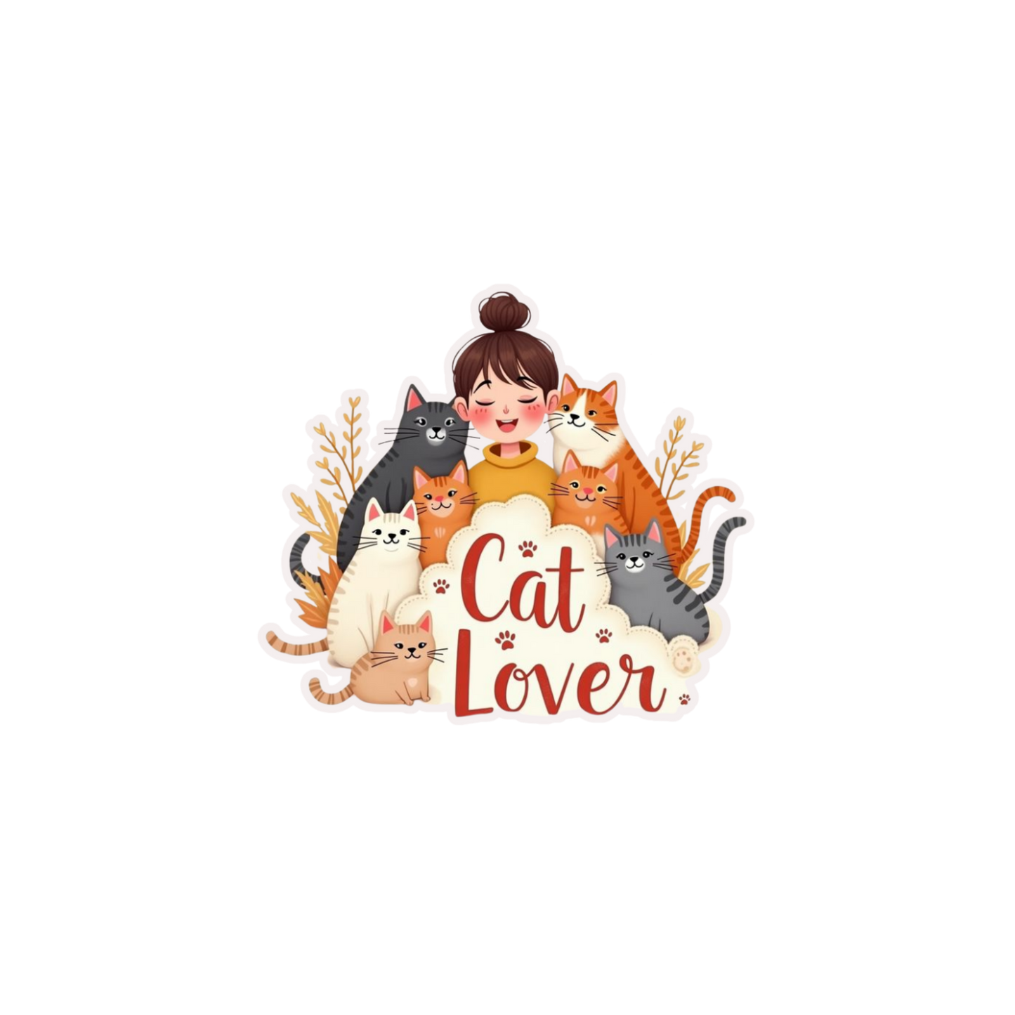 Cat Sticker 19 | Cat | Customized Sticker