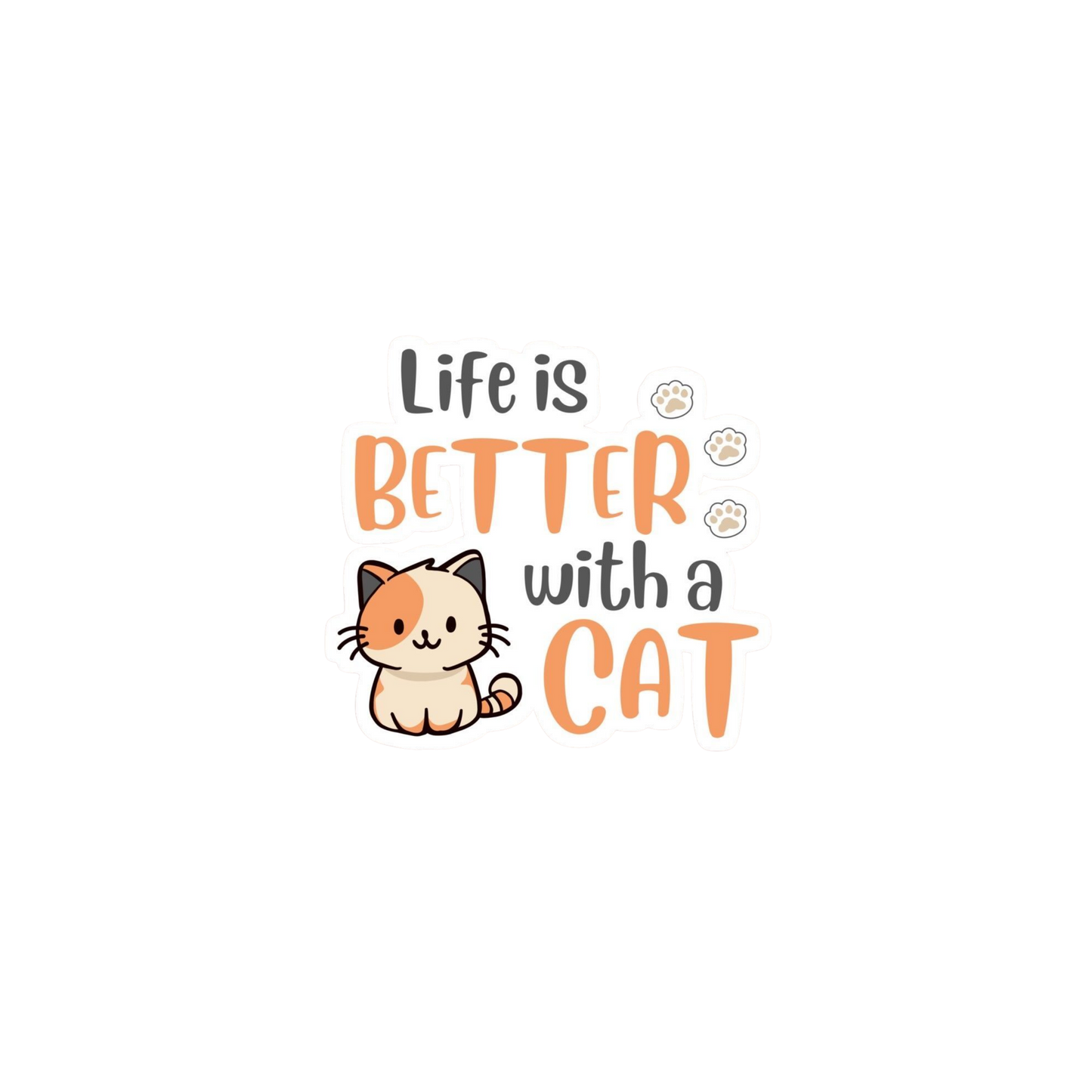 Cat Sticker 22 | Cat | Customized Sticker