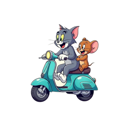 Tom & Jerry Sticker 2 | Customized Sticker BD