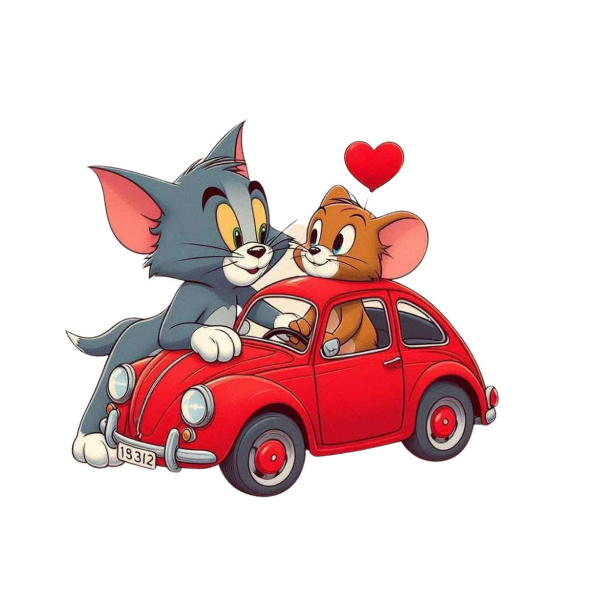Tom & Jerry Sticker 3 | Customized Sticker BD