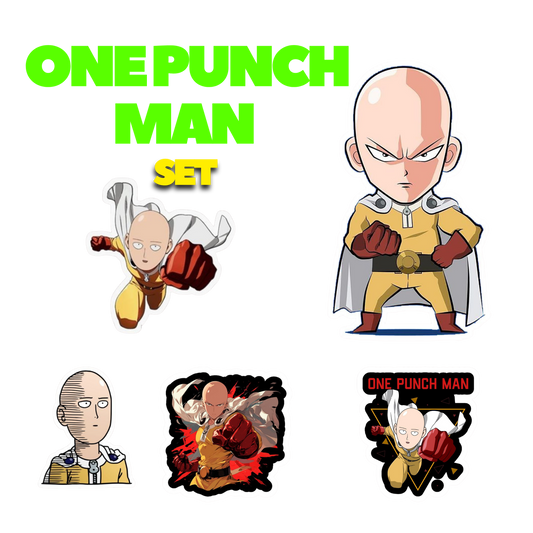 One Punch Man Sticker Set | Customized Sticker BD