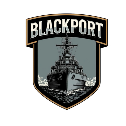 Warship Sticker | Blackport Badge | Customized Sticker BD
