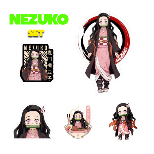 Nezuko Sticker Set | Customized Sticker BD