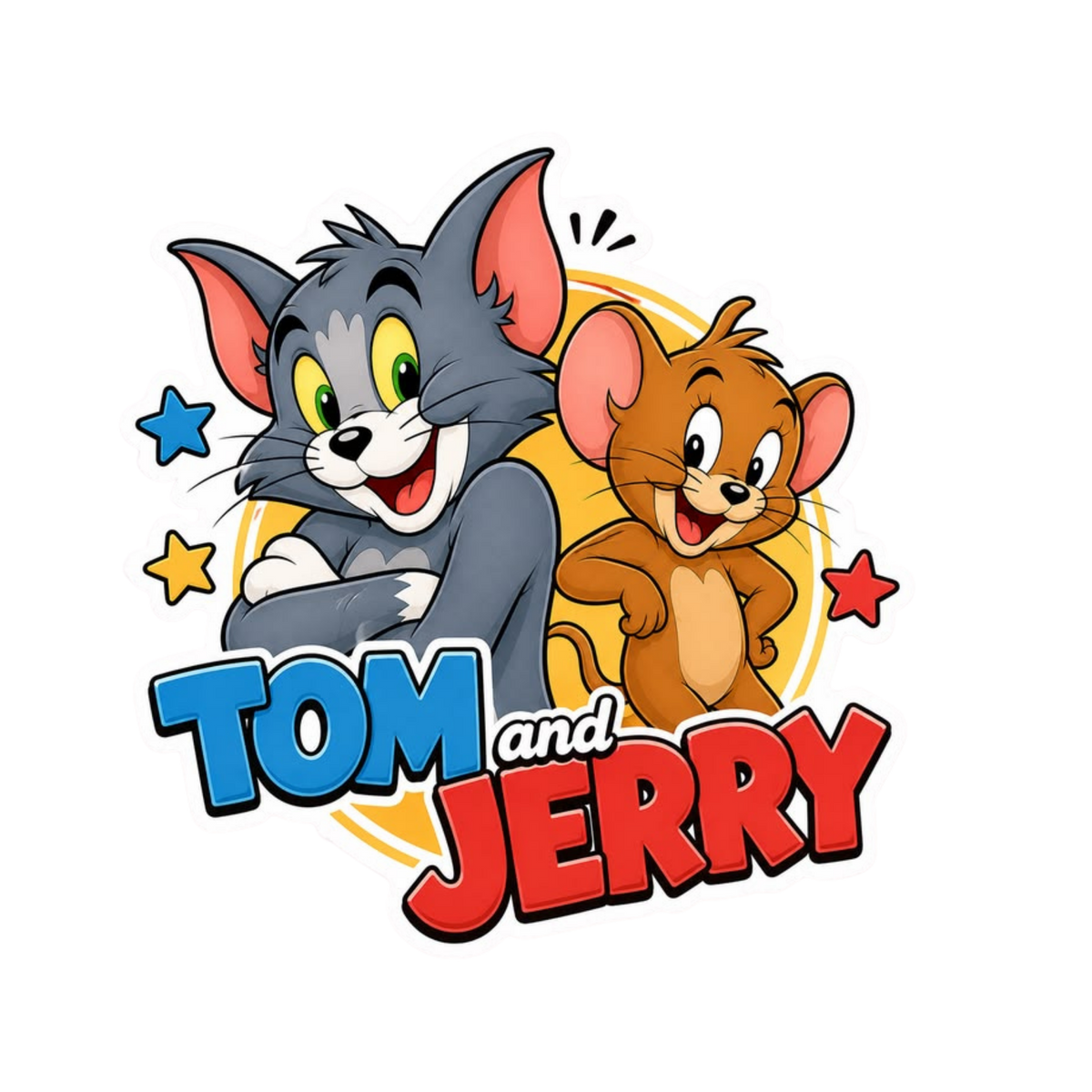 Tom & Jerry Sticker 8 | Customized Sticker BD