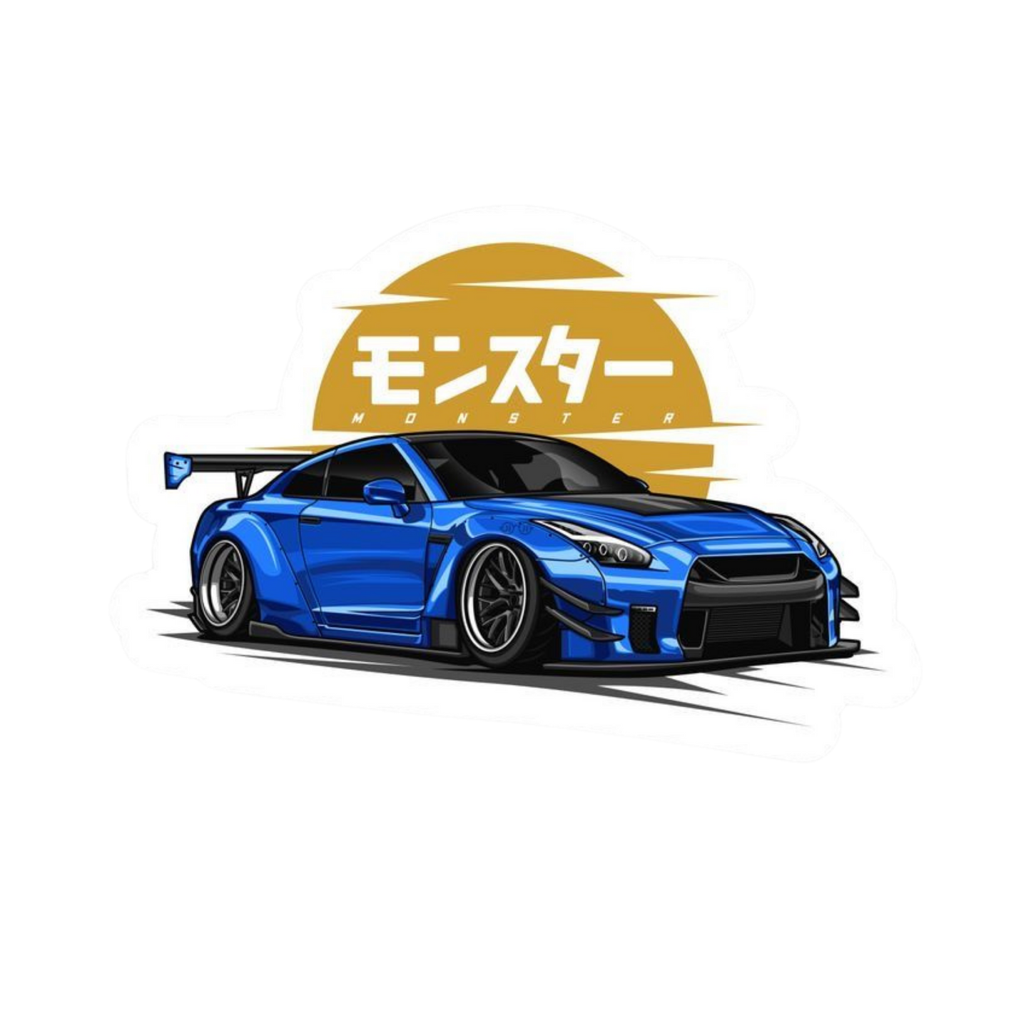 Racing Car 1 | JDM Car | Customized Sticker